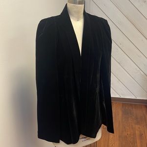 NASTY GAL Velveteen blazer/cape